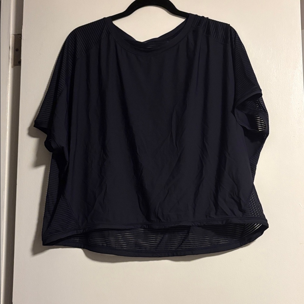 Navy Blue Short Sleeve Top lululemon